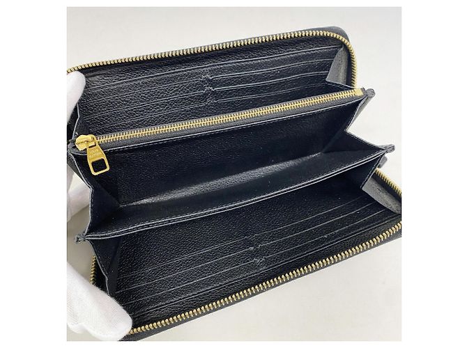 Portafoglio Zippy Monogram Empreinte Louis Vuitton - vista 3