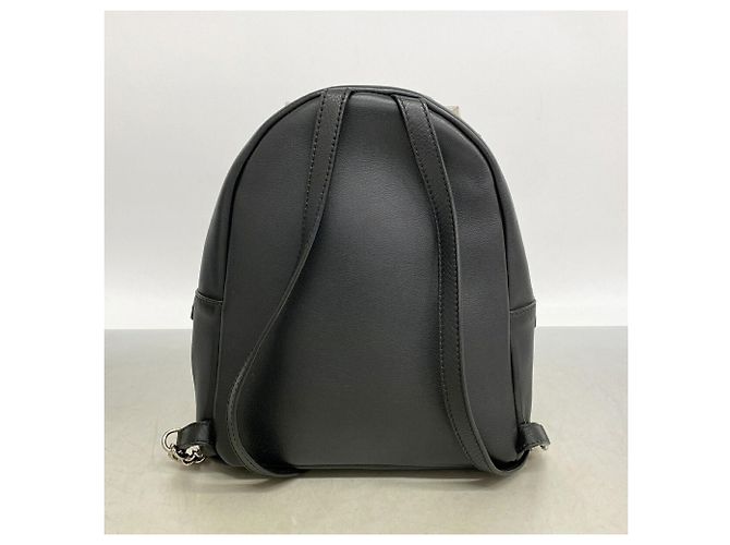 Fendi Black Leather Backpack - view 13
