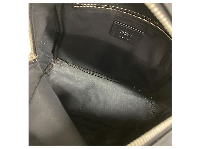 Fendi Black Leather Backpack - view 4