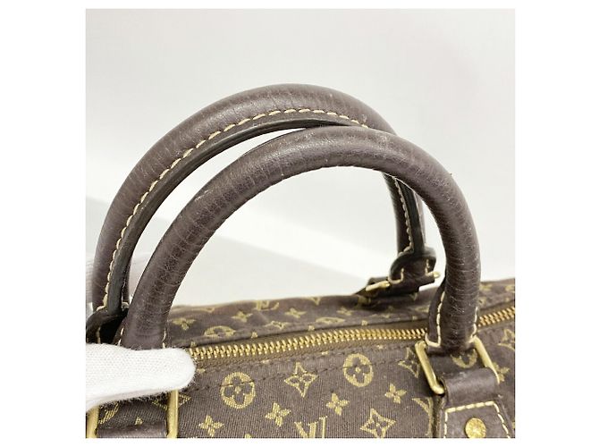 Borsa Louis Vuitton Monogram Mini Lin Speedy 30 - vista 11