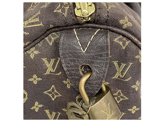 Borsa Louis Vuitton Monogram Mini Lin Speedy 30 - vista 9