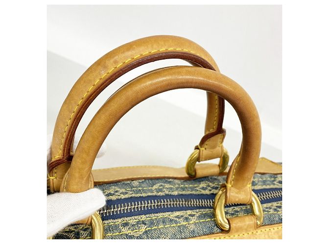 Borsa a mano Louis Vuitton Monogram Denim Neo Speedy - vista 11