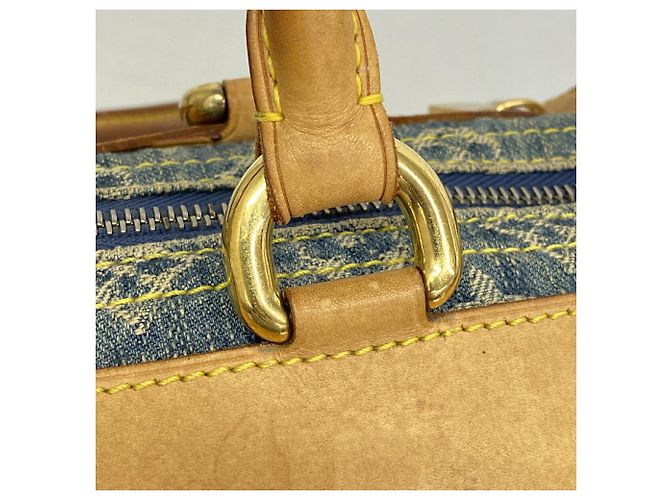 Borsa a mano Louis Vuitton Monogram Denim Neo Speedy - vista 12