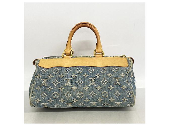 Borsa a mano Louis Vuitton Monogram Denim Neo Speedy - vista 13