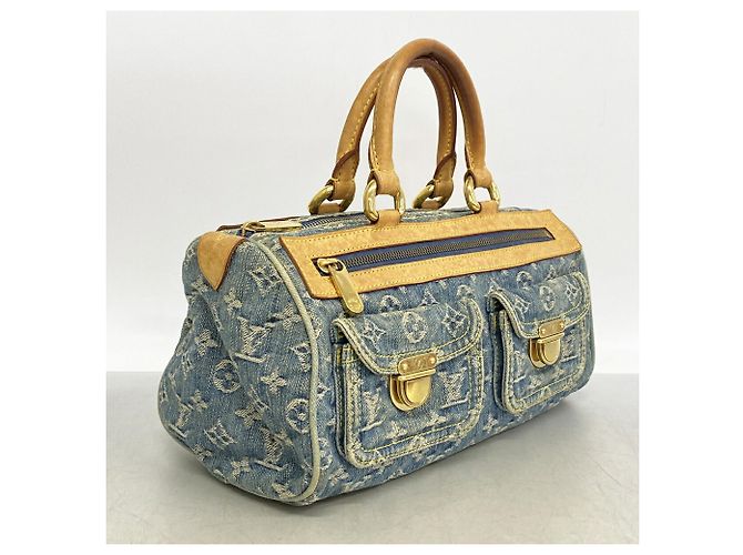 Borsa a mano Louis Vuitton Monogram Denim Neo Speedy - vista 2