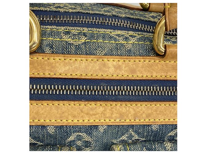Borsa a mano Louis Vuitton Monogram Denim Neo Speedy - vista 9