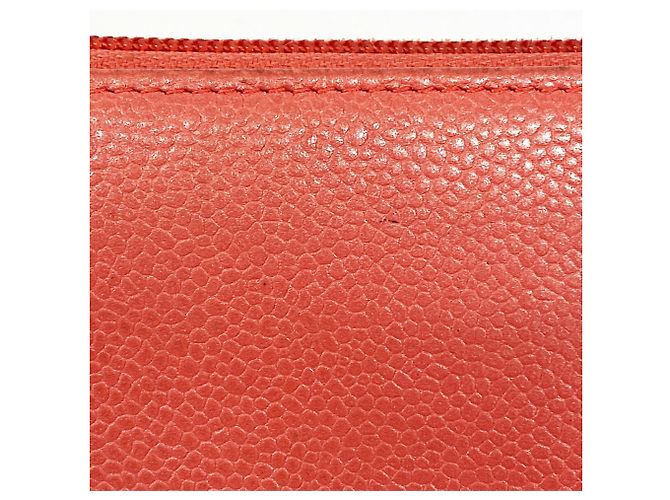 Portafoglio lungo Chanel Rosa Salmone - vista 8