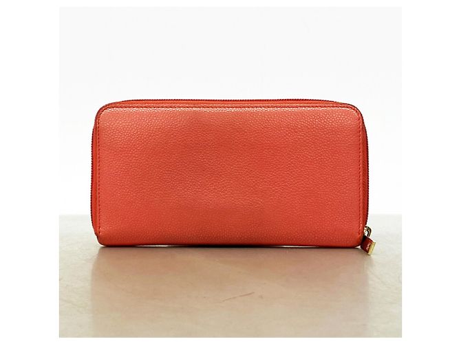 Portafoglio lungo Chanel Rosa Salmone - vista 9