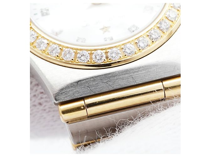 Relógio Omega Constellation Mini Bezel de Diamantes - vista 7