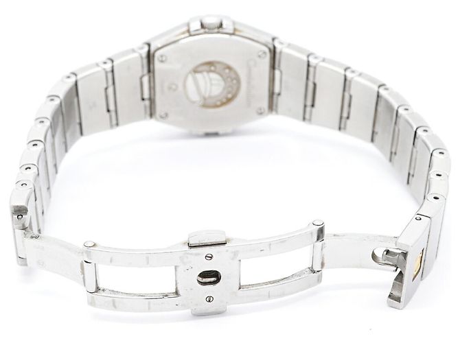 Omega Constellation 12P Diamond Damenuhr - Ansicht 4