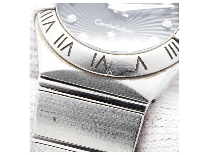 Omega Constellation 12P Diamond Damenuhr - Ansicht 8