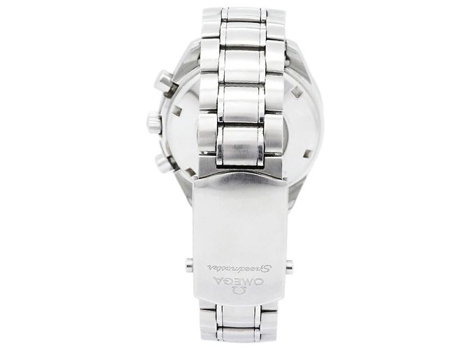 Relógio masculino Omega Speedmaster Date 3210.50 mostrador preto - vista 9