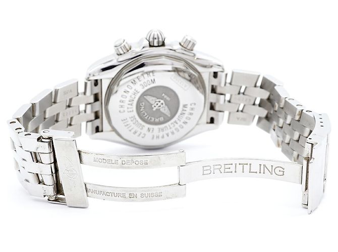 Reloj Breitling Chronomat Evolution A13356 Esfera Negra para Hombre - vista 4