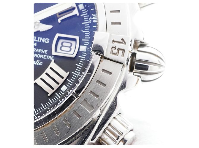 Reloj Breitling Chronomat Evolution A13356 Esfera Negra para Hombre - vista 7