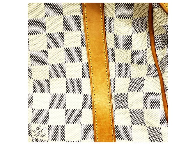 Borsa a spalla Louis Vuitton Damier Azur Streza GM - vista 9