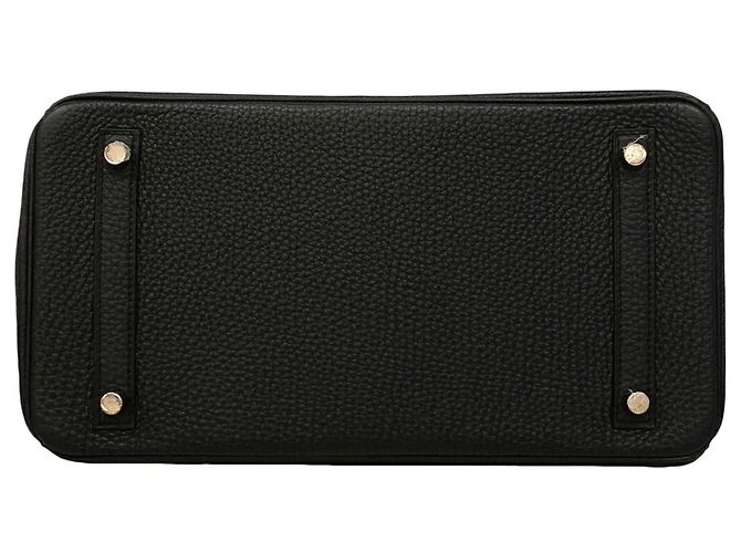 Hermès Borsa Hermes Birkin 30 in pelle Togo nera - vista 3