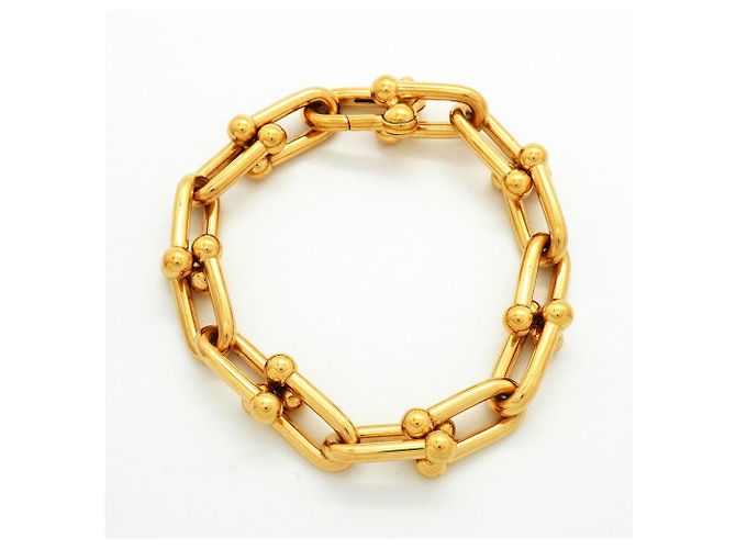 Autre Marque Bracciale con charm Tiffany & Co. in oro giallo 18K - vista 3