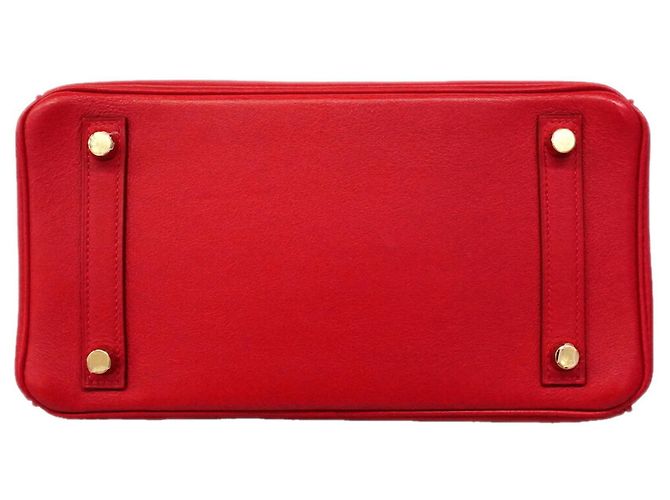 Hermès Borsa Hermes Birkin 25 in pelle Swift - vista 3