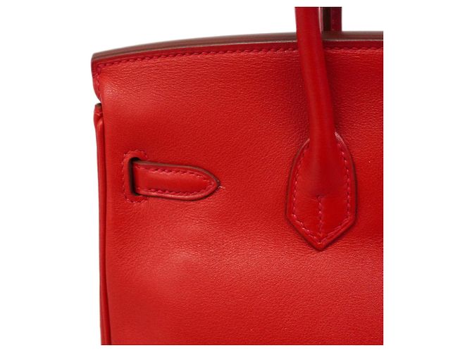 Hermès Borsa Hermes Birkin 25 in pelle Swift - vista 7