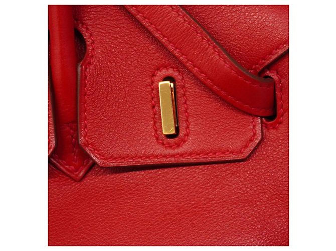 Hermès Borsa Hermes Birkin 25 in pelle Swift - vista 9