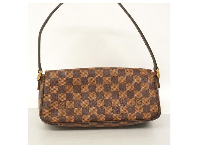 Borsa a spalla Louis Vuitton Damier Recoleta N51299 Ebene - vista 12