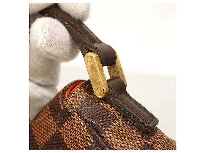 Borsa a spalla Louis Vuitton Damier Recoleta N51299 Ebene - vista 9