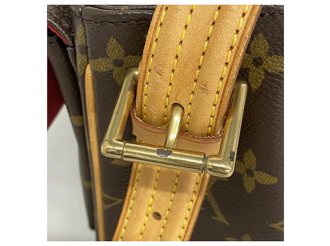 Borsa a tracolla Louis Vuitton Monogram Vivacite MM - vista 10