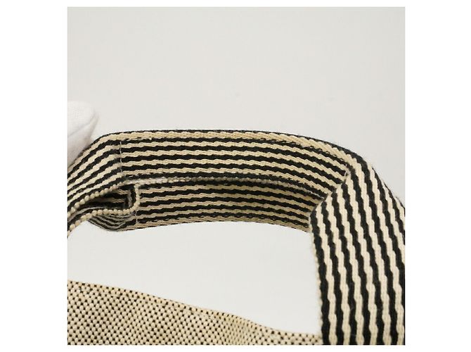 Hermès Sac Cabas Fourre-Tout Hermes Noir - vue 8