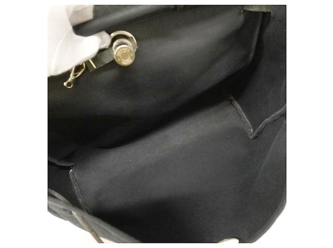 Hermès Borsa Hermes Herbag MM Toile Officier - vista 4