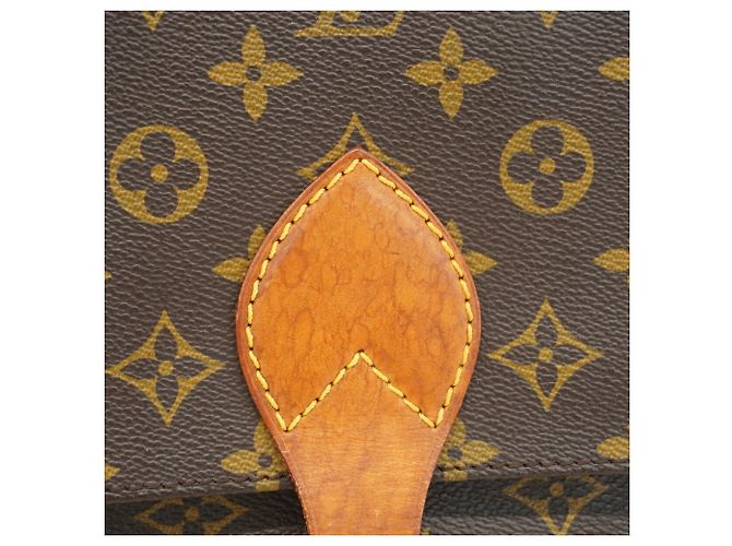 Borsa a tracolla Louis Vuitton Monogram Cartouchiere MM - vista 10