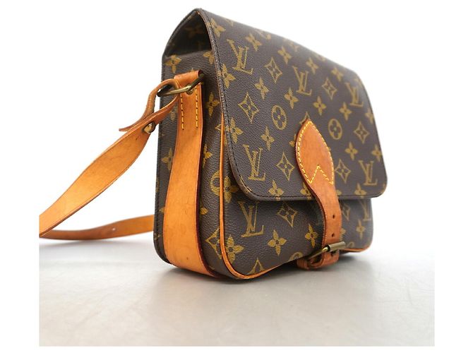 Borsa a tracolla Louis Vuitton Monogram Cartouchiere MM - vista 2