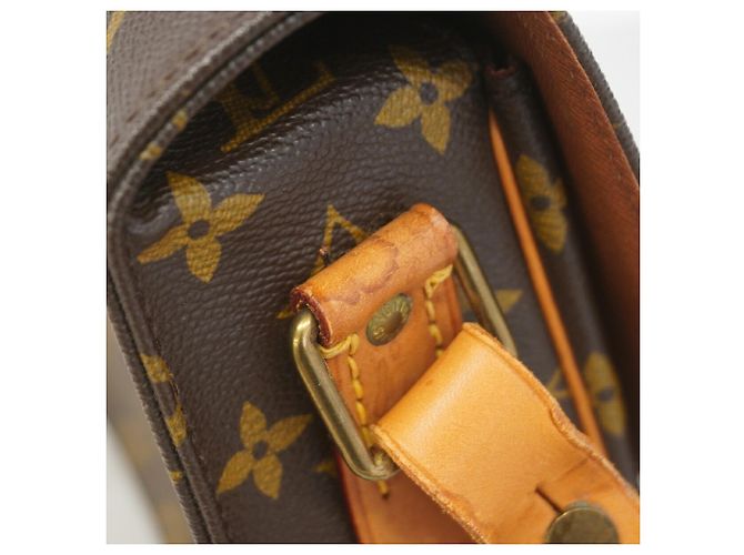 Borsa a tracolla Louis Vuitton Monogram Cartouchiere MM - vista 9