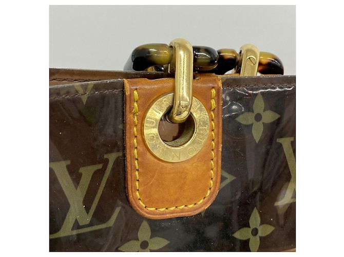 Borsa Tote Louis Vuitton Monogram Vinyl Cabas Ambre MM - vista 12