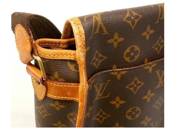 Borsa a tracolla Louis Vuitton Monogram Gibeciere GM - vista 8