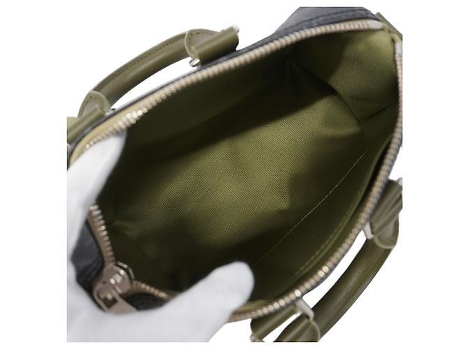 Borsa Louis Vuitton Monogram Eclipse Keepall Bandoulière 25 - vista 4