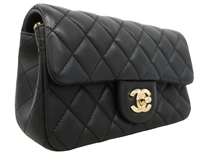 Borsa a tracolla con catena Chanel Mini Matelassé - vista 2