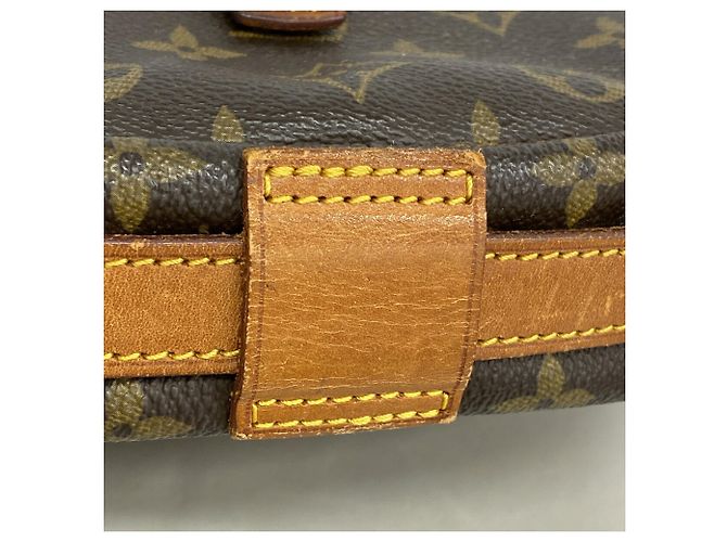 Borsa a spalla Louis Vuitton Monogram Jeune Fille GM - vista 13