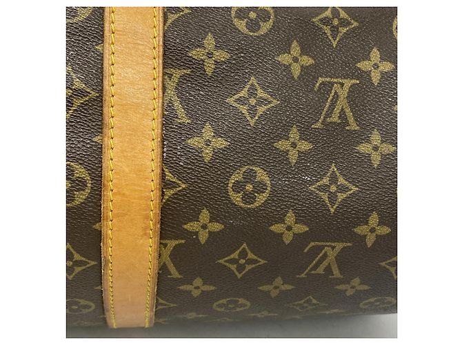 Louis Vuitton Boston Monogram Keepall Bandoulière 55 - vista 11