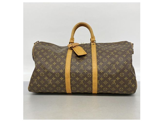 Louis Vuitton Boston Monogram Keepall Bandoulière 55 - vista 19