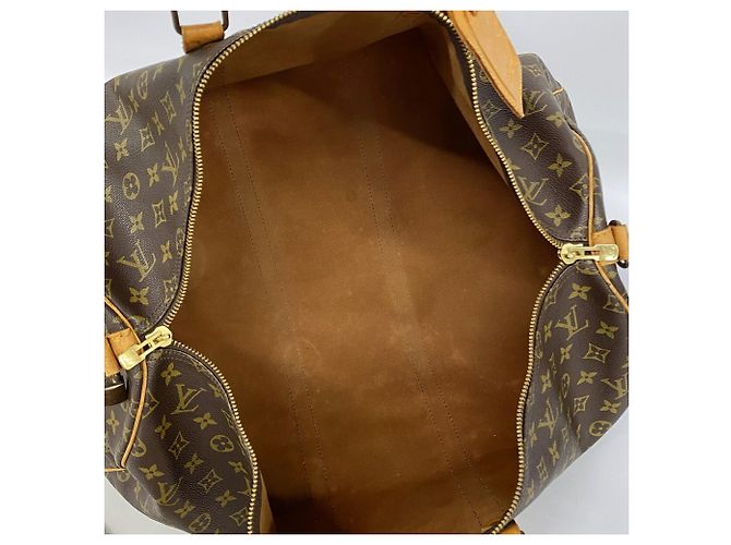 Louis Vuitton Boston Monogram Keepall Bandoulière 55 - vista 4