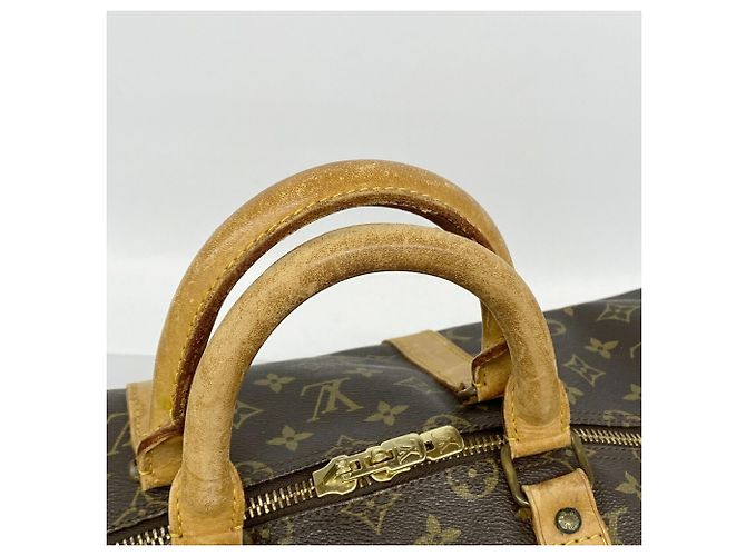 Louis Vuitton Boston Monogram Keepall Bandoulière 55 - vista 6