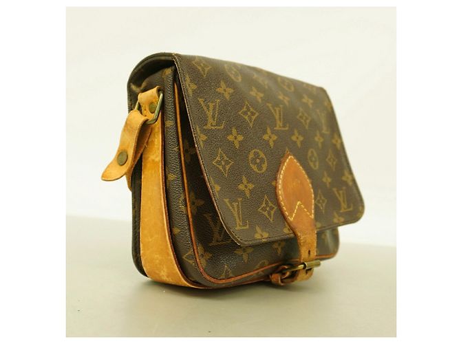 Louis Vuitton Monogram Cartouchiere MM Shoulder Bag - view 2