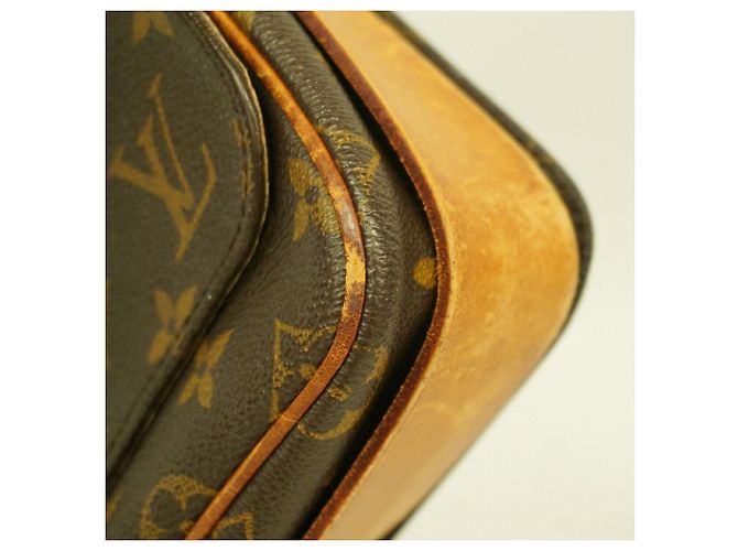 Louis Vuitton Monogram Cartouchiere MM Shoulder Bag - view 8