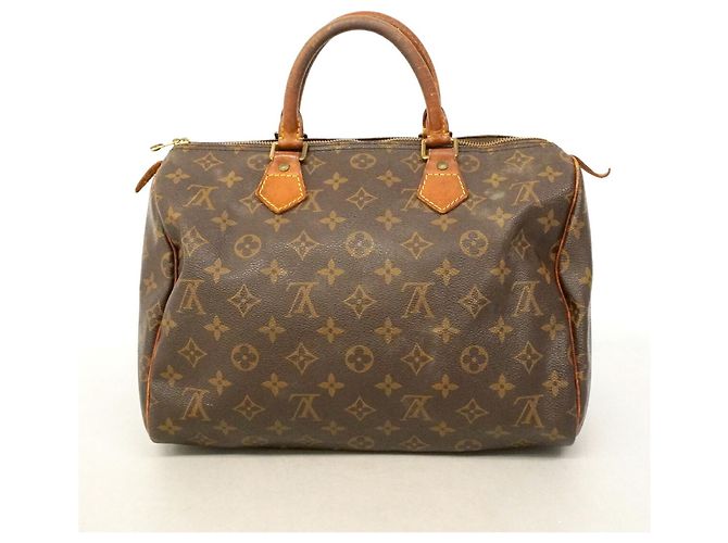 Sac à main Louis Vuitton Monogram Speedy 30 - view 12