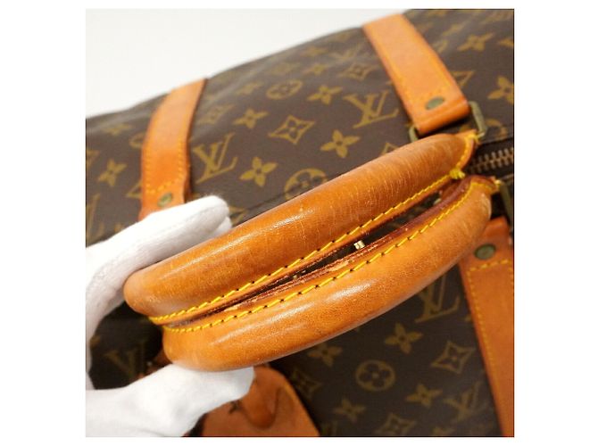 Borsa Boston Louis Vuitton Monogram Keepall 50 - vista 9