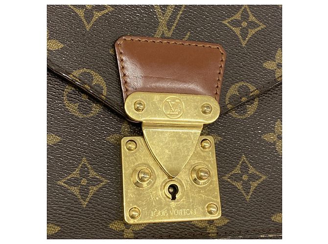 Borsa Louis Vuitton Monogram Monceau 26 - vista 15