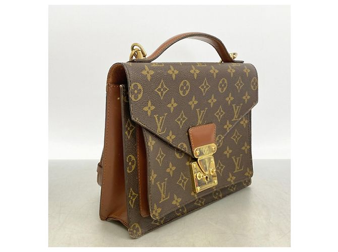 Borsa Louis Vuitton Monogram Monceau 26 - vista 2