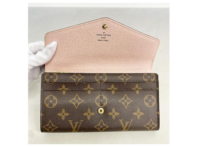 Louis Vuitton Monogram Portefeuille Sarah Long Wallet - vue 8
