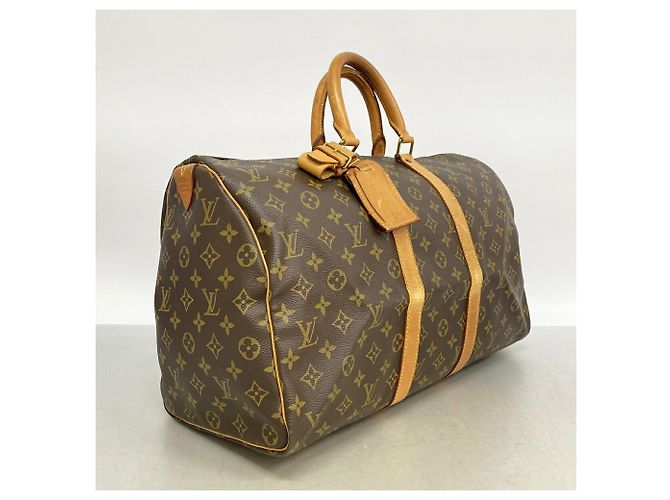 Borsa Louis Vuitton Boston Monogram Keepall 45 - vista 2