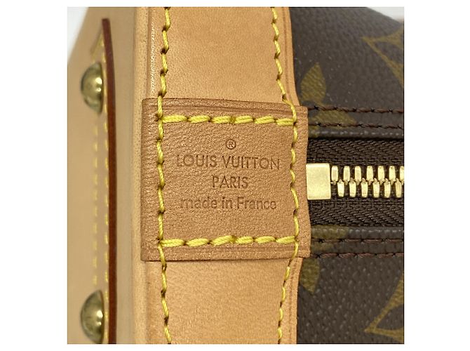 Louis Vuitton Alma BB Monogram Handtasche - Ansicht 5